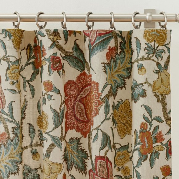Pottery Barn Cynthia Palampore 50W x 96L Curtains. Retail per panel $189 - Picture 9 of 14